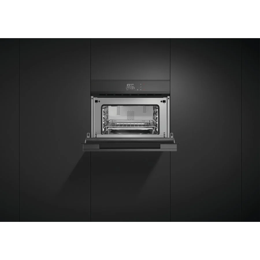 Fisher & Paykel 24" Series 9 Minimal Compact Convection Speed Oven, Black Glass – OM24NDBB1 - Image 7