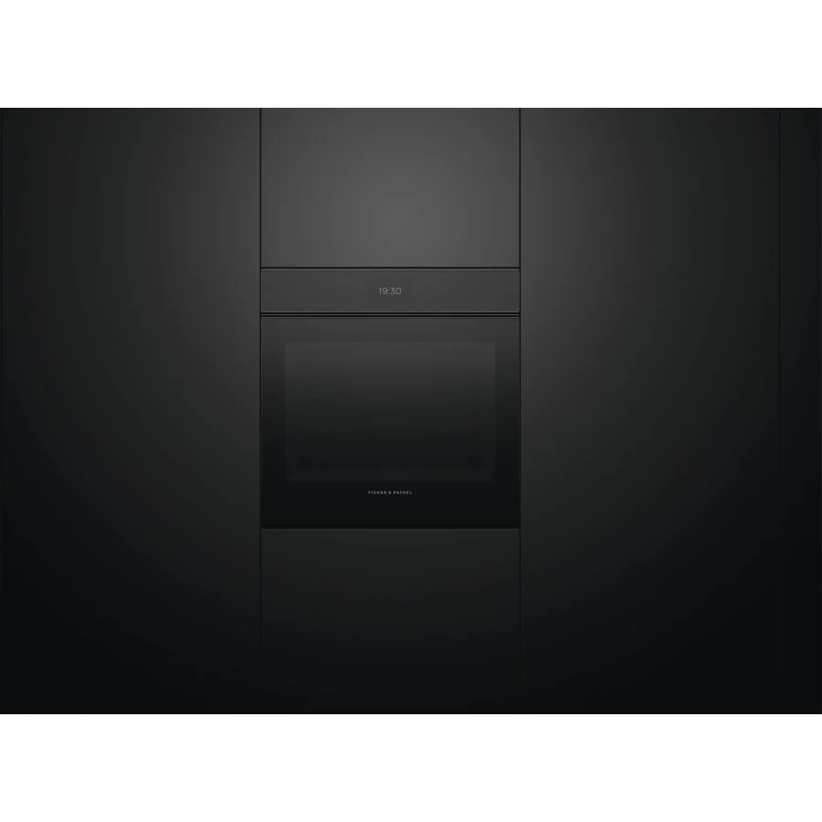 Fisher & Paykel 24" Series 9 Minimal Handleless Self-Cleaning Oven, Black Glass – OB24SMPTNB1 - Image 9