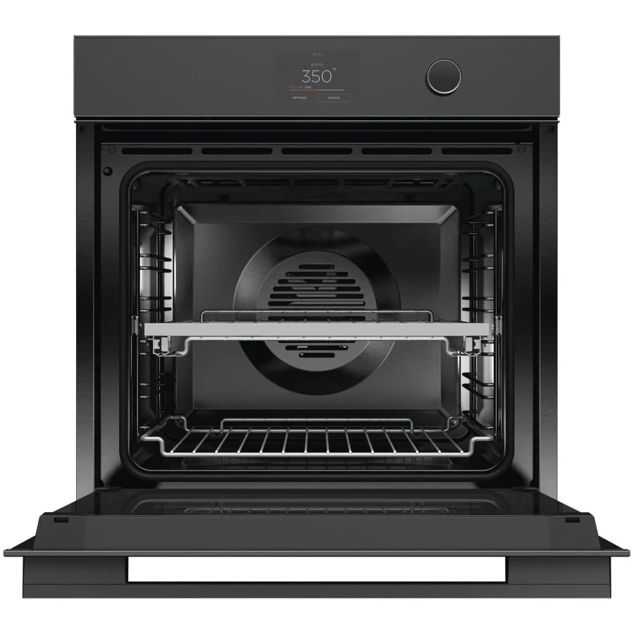 Fisher & Paykel 24" Series 9 Minimal Self-Cleaning Oven, Black Glass – OB24SMPTDB1 - Image 2
