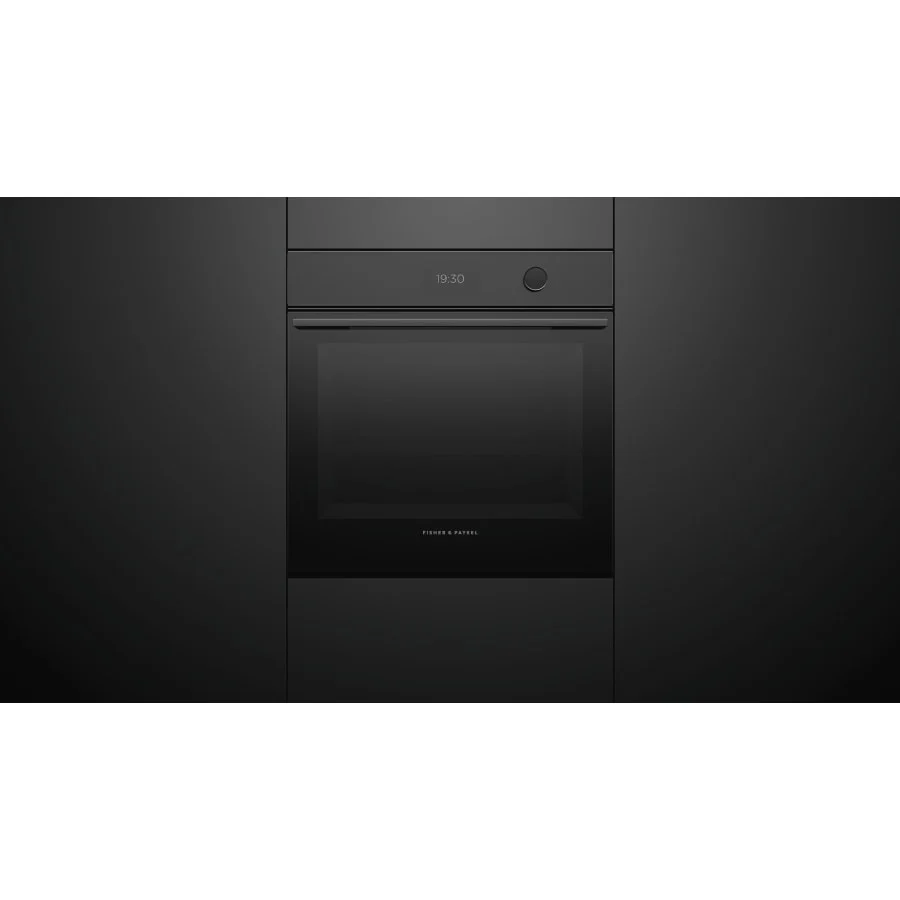 Fisher & Paykel 24" Series 9 Minimal Self-Cleaning Oven, Black Glass – OB24SMPTDB1 - Image 4