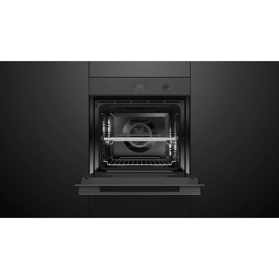 Fisher & Paykel 24" Series 9 Minimal Self-Cleaning Oven, Black Glass – OB24SMPTDB1 - Image 6