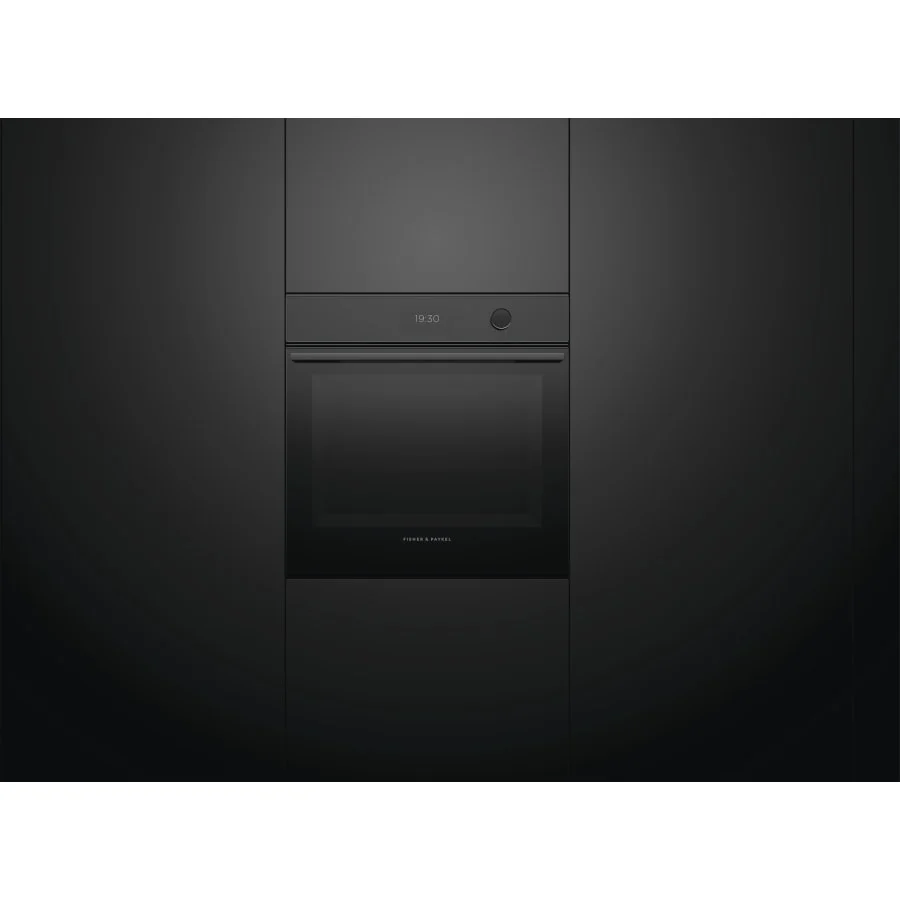 Fisher & Paykel 24" Series 9 Minimal Self-Cleaning Oven, Black Glass – OB24SMPTDB1 - Image 7