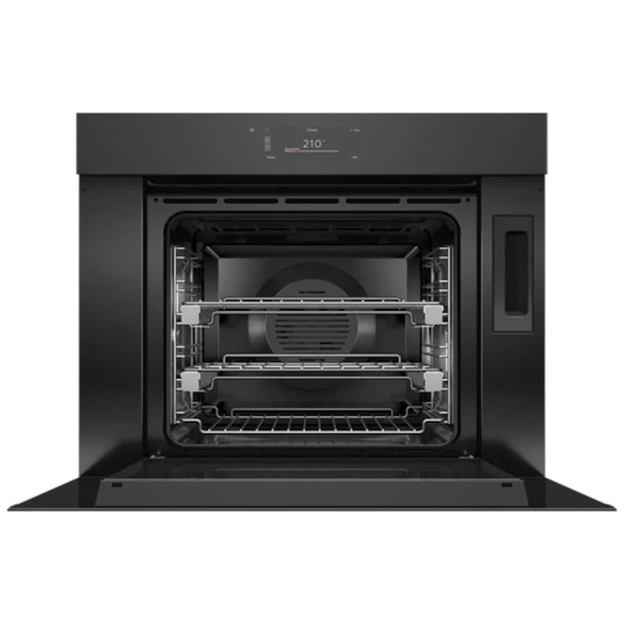 Fisher & Paykel 30" Series 11 Minimal Handleless Combi‑Steam Oven, Black Glass – OS30SMUNB3 - Image 2