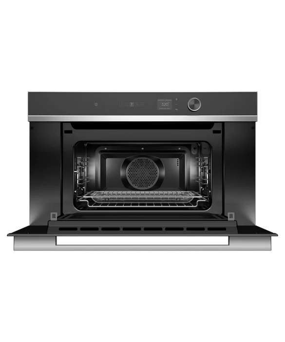 Fisher & Paykel 30" Series 7 Contemporary Compact Convection Speed Oven, Stainless Steel – OM30NDLX1 - Image 2