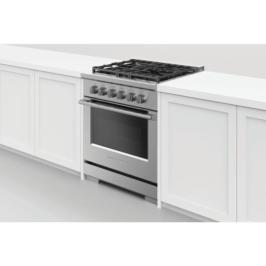 Fisher & Paykel 30" Series 7 Professional Gas Range, 4 Burner – RGV3‑304‑N - Image 6