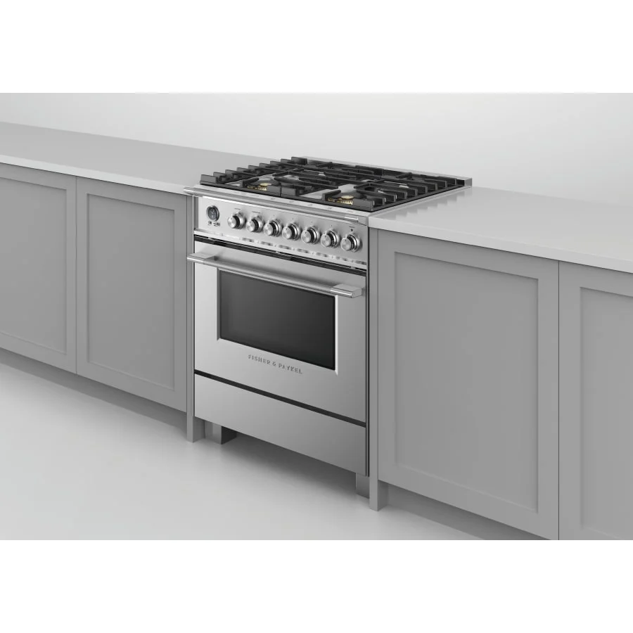 Fisher & Paykel 30" Series 9 Classic Dual Fuel Range, 4 Burner – OR30SCG6* - Image 22
