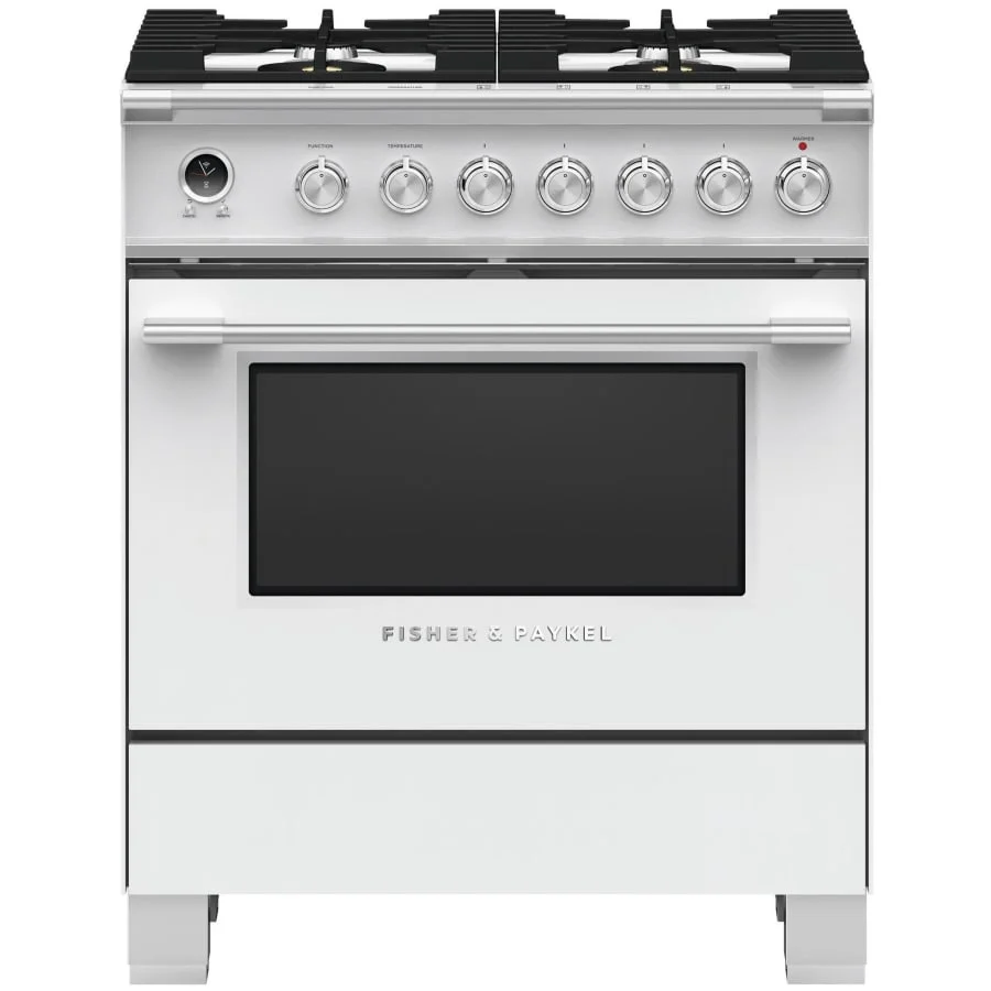 Fisher & Paykel 30" Series 9 Classic Dual Fuel Range, 4 Burner – OR30SCG6* - Image 23