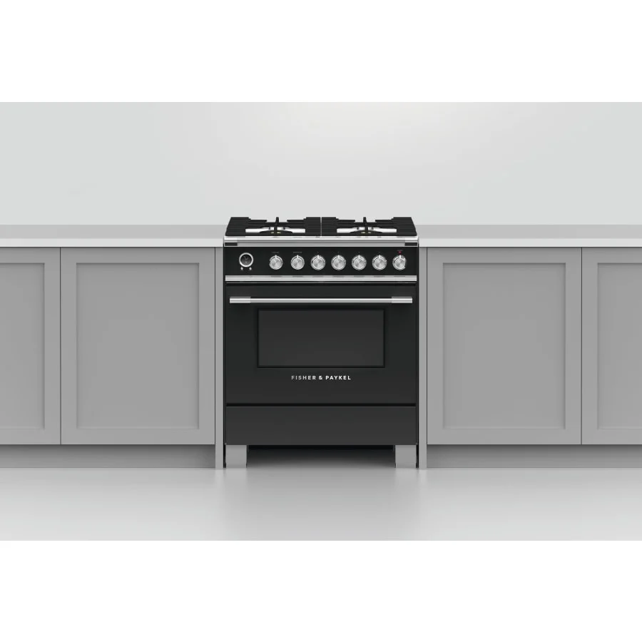 Fisher & Paykel 30" Series 9 Classic Dual Fuel Range, 4 Burner – OR30SCG6* - Image 4