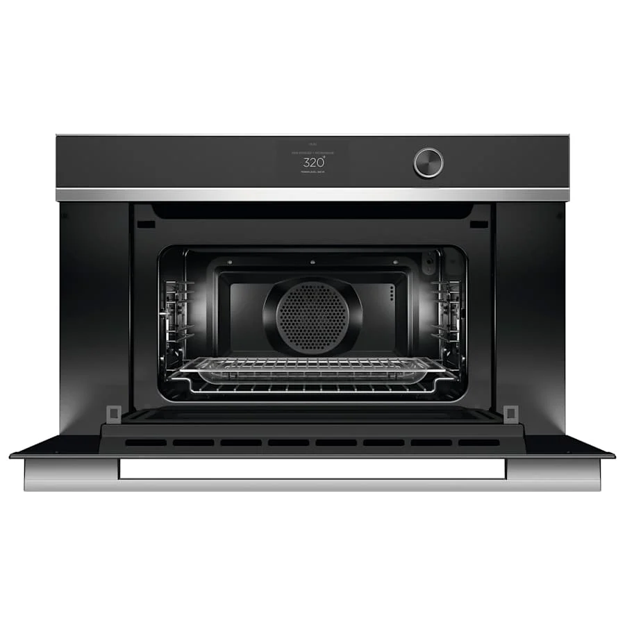 Fisher & Paykel 30" Series 9 Contemporary Compact Convection Speed Oven, Stainless Steel – OM30NDTDX1