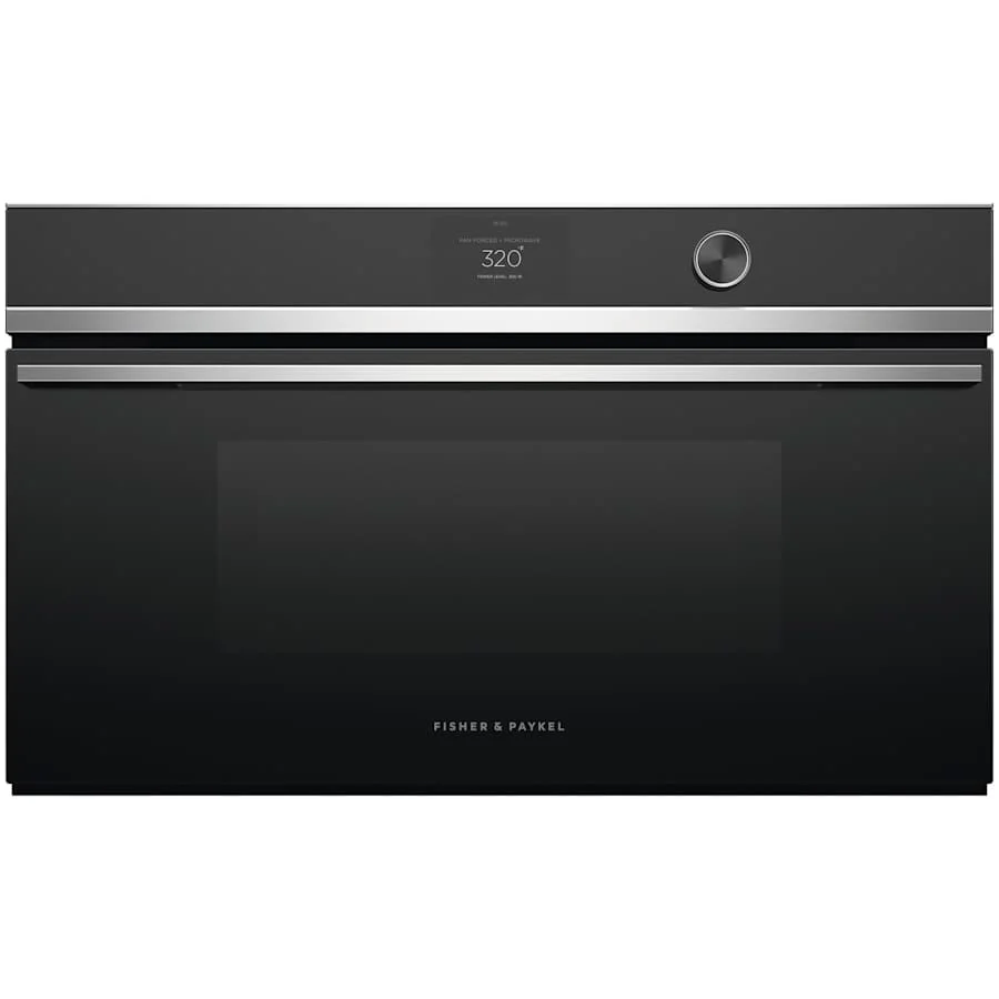 Fisher & Paykel 30" Series 9 Contemporary Compact Convection Speed Oven, Stainless Steel – OM30NDTDX1 - Image 6
