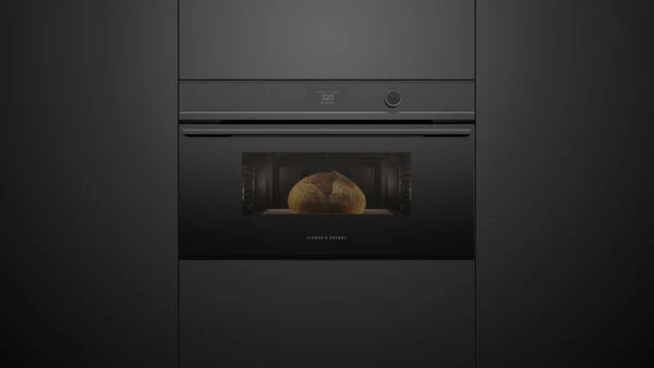 Fisher & Paykel 30" Series 9 Minimal Compact Convection Speed Oven, Black Glass – OM30NDTDB1 - Image 6