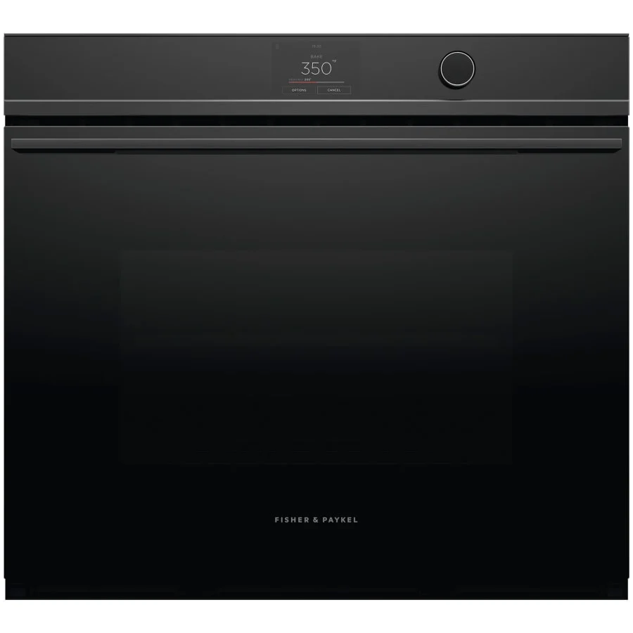 Fisher & Paykel 30" Series 9 Minimal Self-Cleaning Oven, Black – OB30SDPTDB1