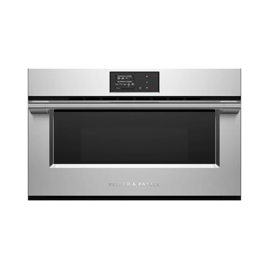 Fisher & Paykel 30" Series 9 Professional Compact Convection Speed Oven, Stainless Steel – OM30NPX1