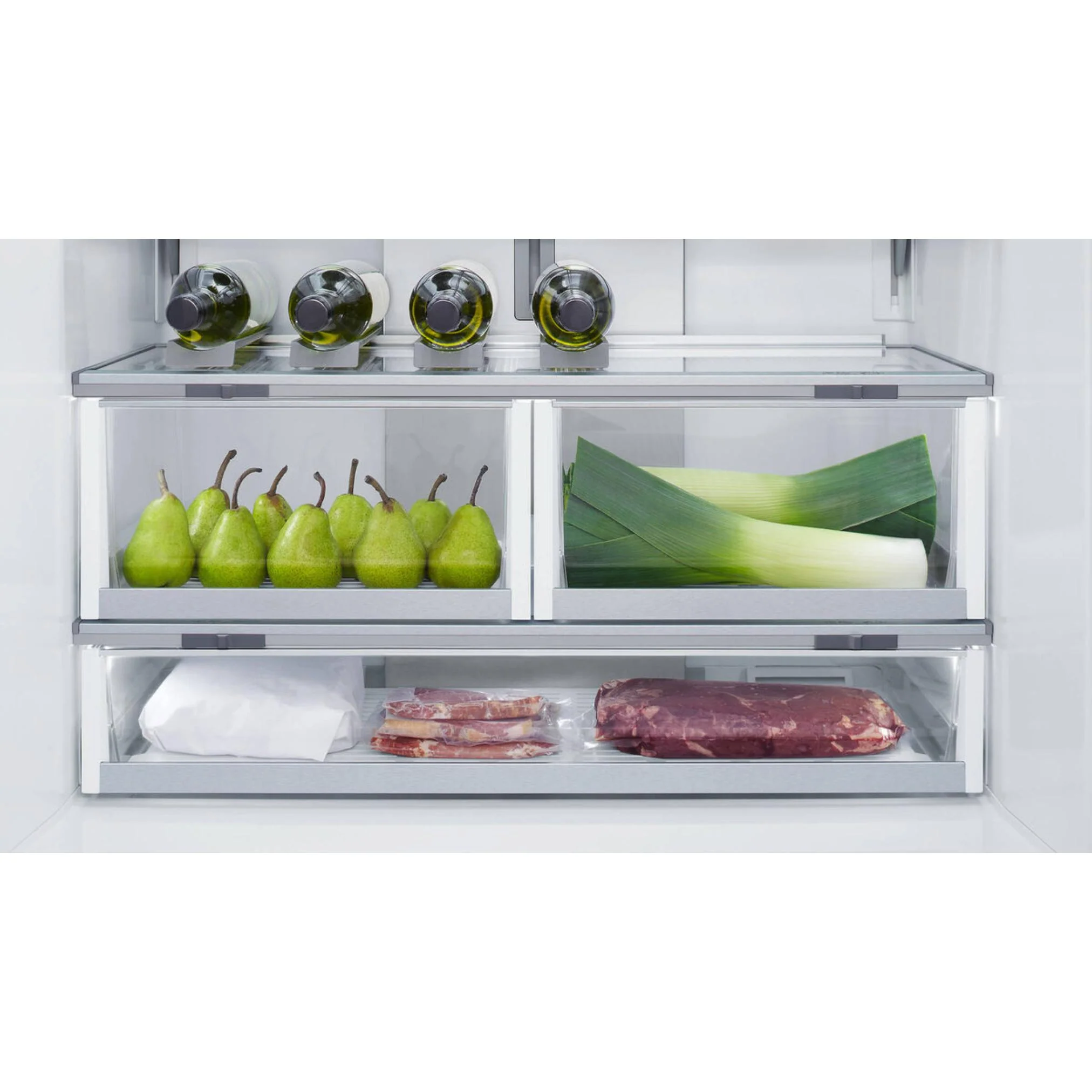 Fisher & Paykel 32" Series 7 Integrated French Door Refrigerator Freezer, Ice - RS32A72J1 - Image 10