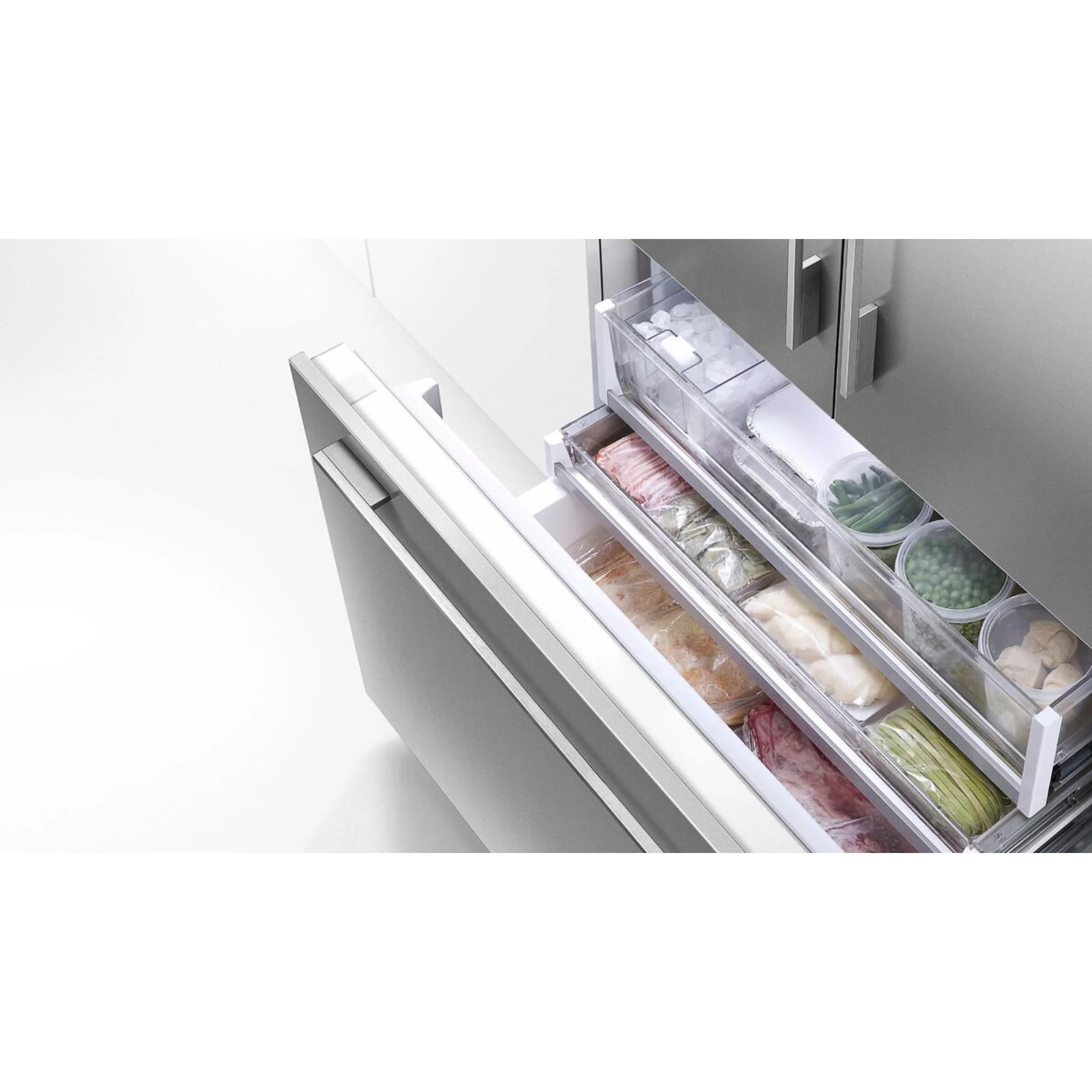 Fisher & Paykel 32" Series 7 Integrated French Door Refrigerator Freezer, Ice - RS32A72J1 - Image 12