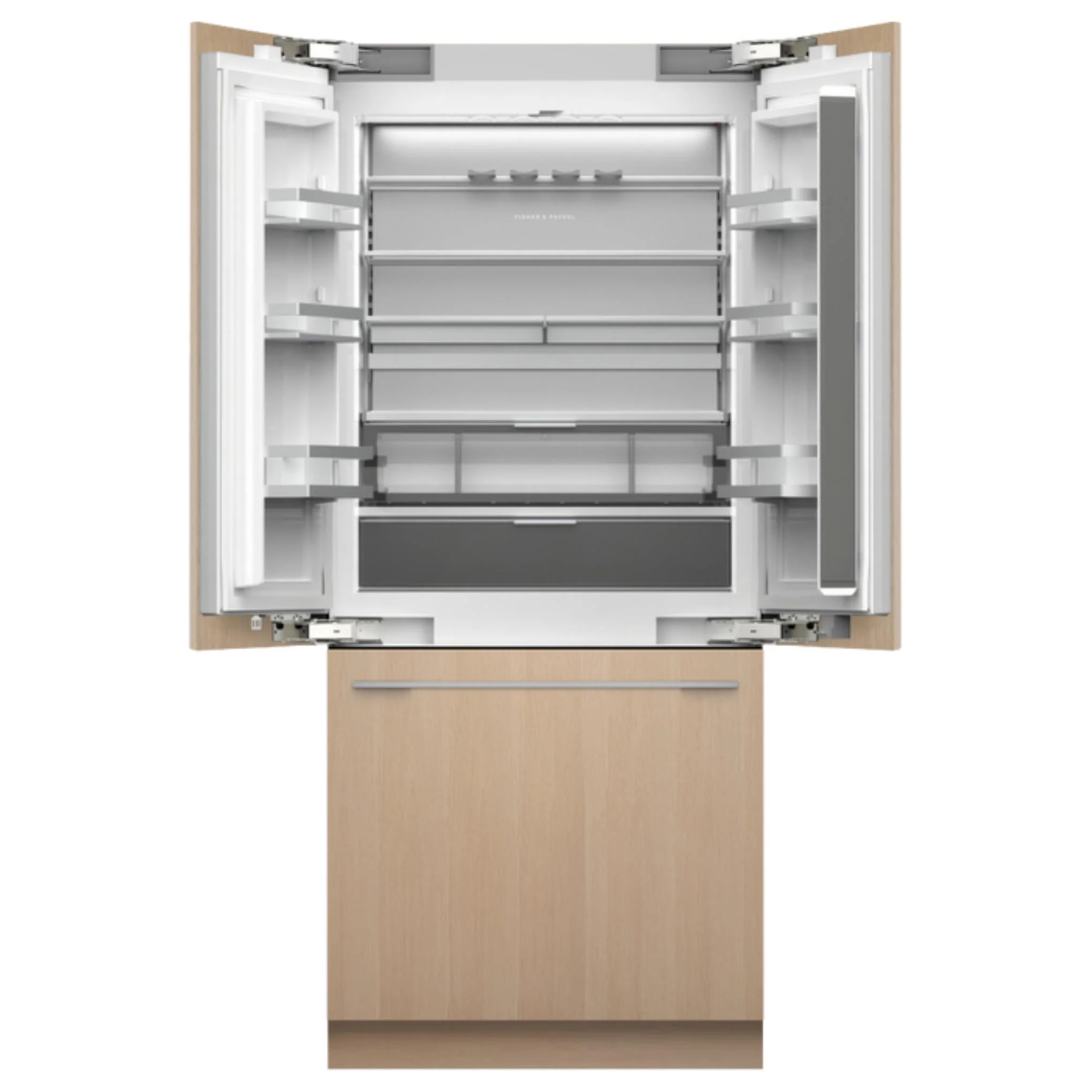 Fisher & Paykel 36" Series 11 Integrated French Door Refrigerator Freezer Ice,  Water - RS3684AUVE1 - Image 2