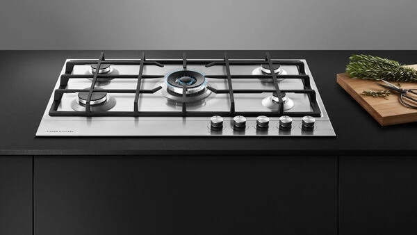 Fisher & Paykel 36" Series 7, 5-Burner Gas Cooktop, Natural Gas, Stainless Steel – CG365DNGX1 N - Image 7