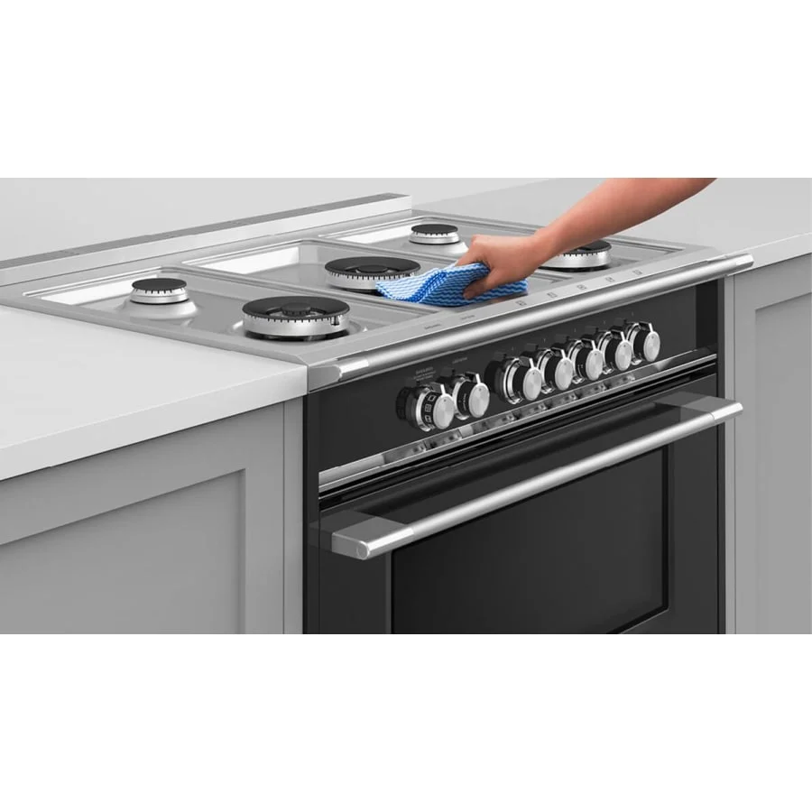 Fisher & Paykel 36" Series 7 Contemporary Gas Range, 5 Burner – OR36SDG4X1 - Image 11