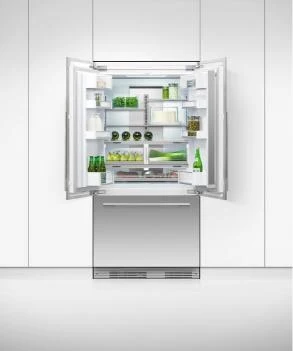 Fisher & Paykel 36" Series 7 Integrated French Door Refrigerator Freezer, Ice & Water - RS36A72U1 N - Image 4