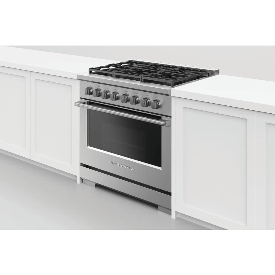 Fisher & Paykel 36" Series 7 Professional Gas Range, 6 Burner – RGV3-366-N - Image 4