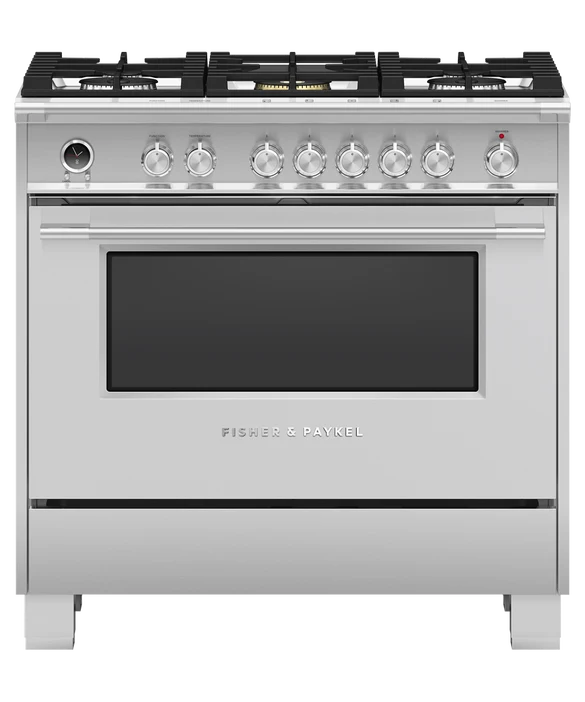 Fisher & Paykel 36" Series 9 Classic Dual Fuel Range, 5 Burner – OR36SCG6* - Image 16