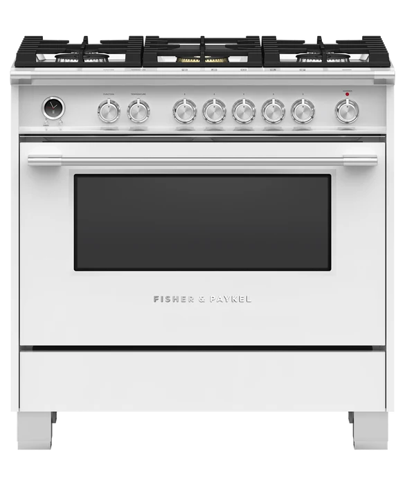 Fisher & Paykel 36" Series 9 Classic Dual Fuel Range, 5 Burner – OR36SCG6* - Image 23