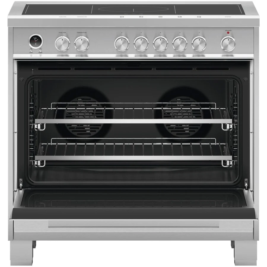 Fisher & Paykel 36" Series 9 Contemporary Induction Range, 5 Zones – OR36SDI6X1 - Image 2