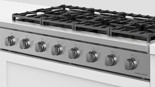 Fisher & Paykel 48" Series 9 8-Burner Gas Rangetop, Natural Gas – CPV3-488-N - Image 7