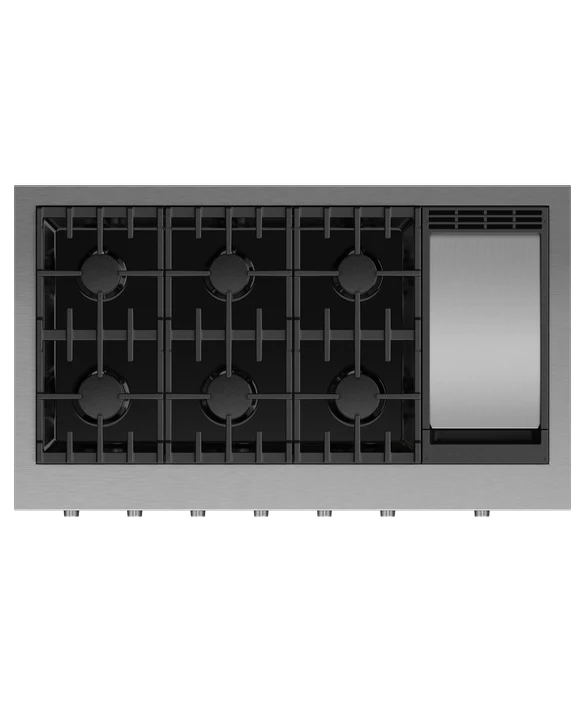Fisher & Paykel 48" Series 9 Gas Rangetop with Griddle – CPV3-48*GD-N