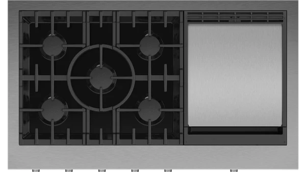 Fisher & Paykel 48" Series 9 Gas Rangetop with Griddle – CPV3-48*GD-N - Image 3