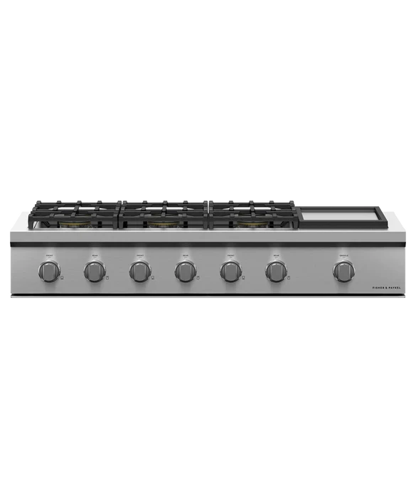 Fisher & Paykel 48" Series 9 Gas Rangetop with Griddle – CPV3-48*GD-N - Image 6