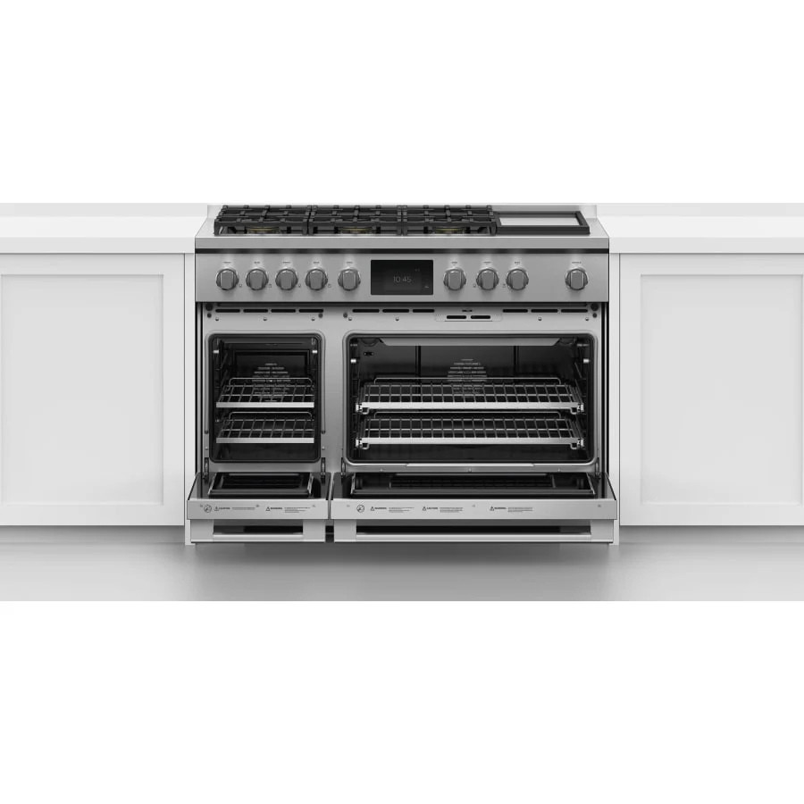 Fisher & Paykel 48" Series 9 Professional Dual Fuel Range, 6 Burner + Griddle – RDV3-486GD-N - Image 6