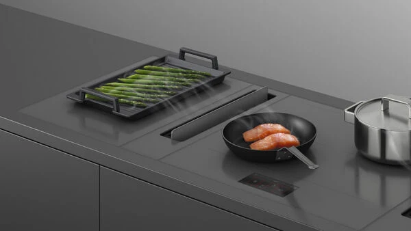 Fisher & Paykel 5" Series 11 Modular Auxiliary Downdraft Rangehood (Black/Grey) – CD5D* - Image 9