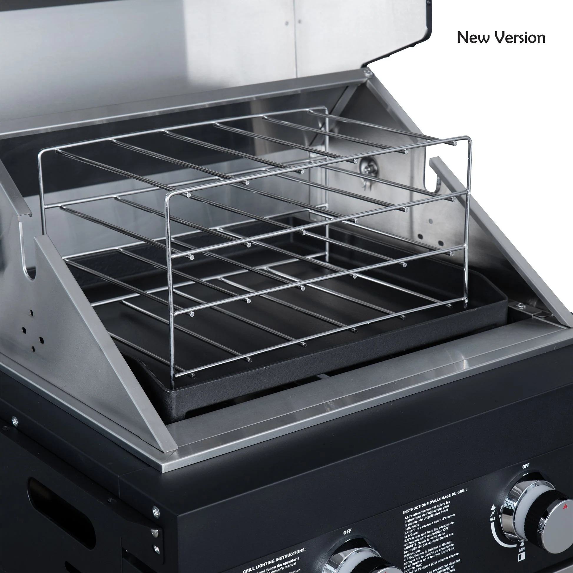Forno All’Aperto Outdoor Kitchen in Black – 99,600 BTU, 5 Burners, Infrared Burners, Pizza Oven, Sink, Bar & Beverage Center - Image 11