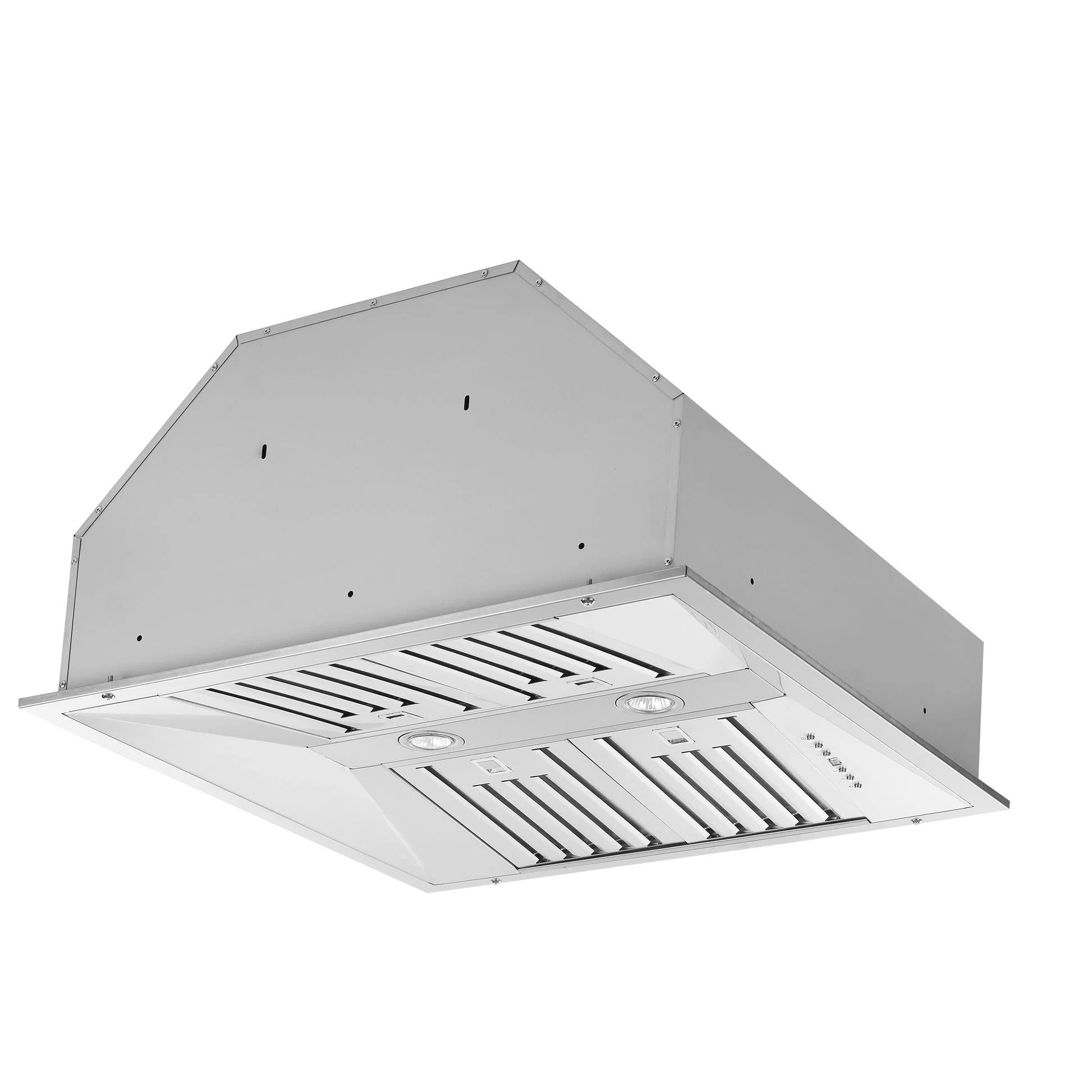 Forno Altilia 30-Inch Insert Range Hood, Stainless Steel, LED Lighting, Baffle Filters - Image 2