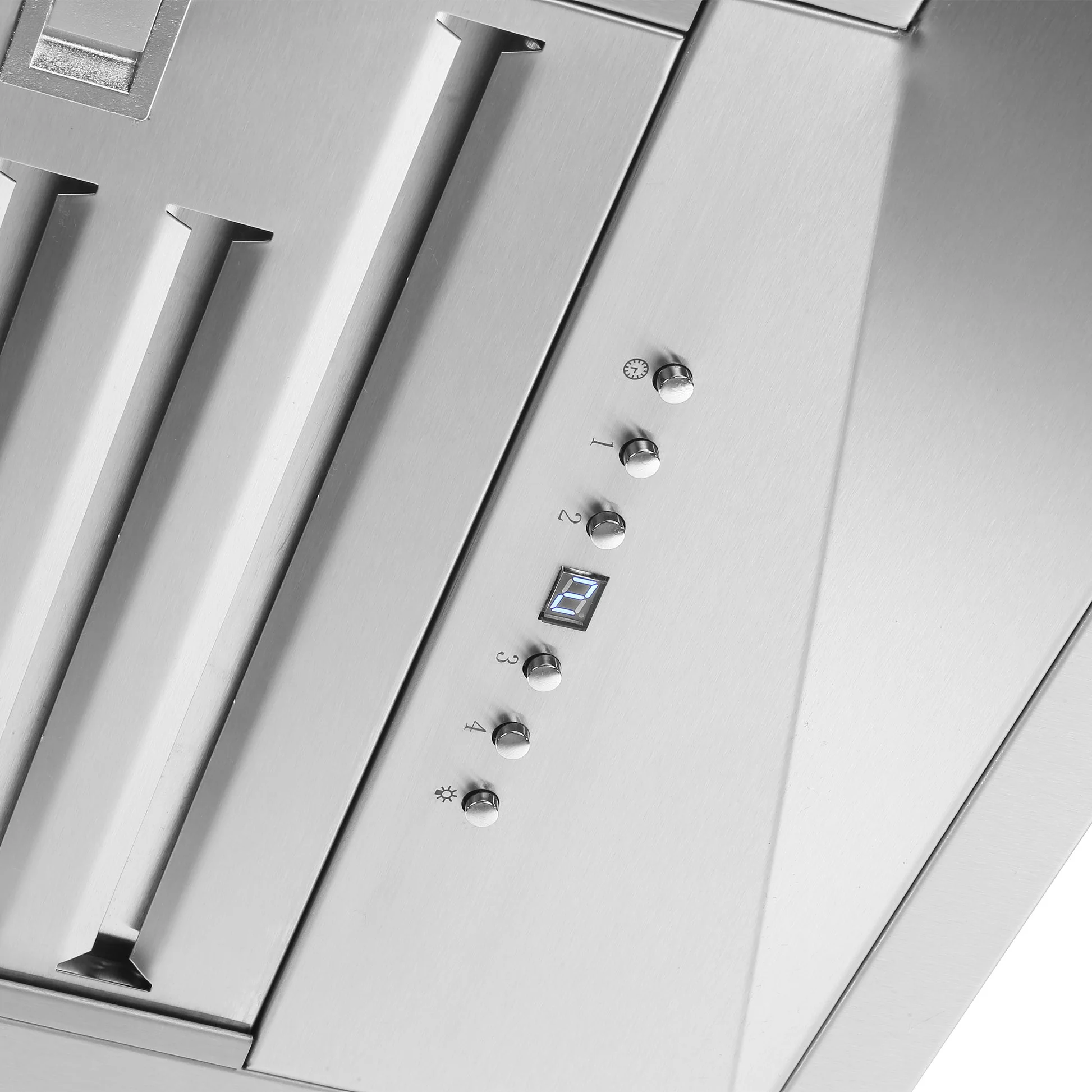 Forno Altilia 30-Inch Insert Range Hood, Stainless Steel, LED Lighting, Baffle Filters - Image 4
