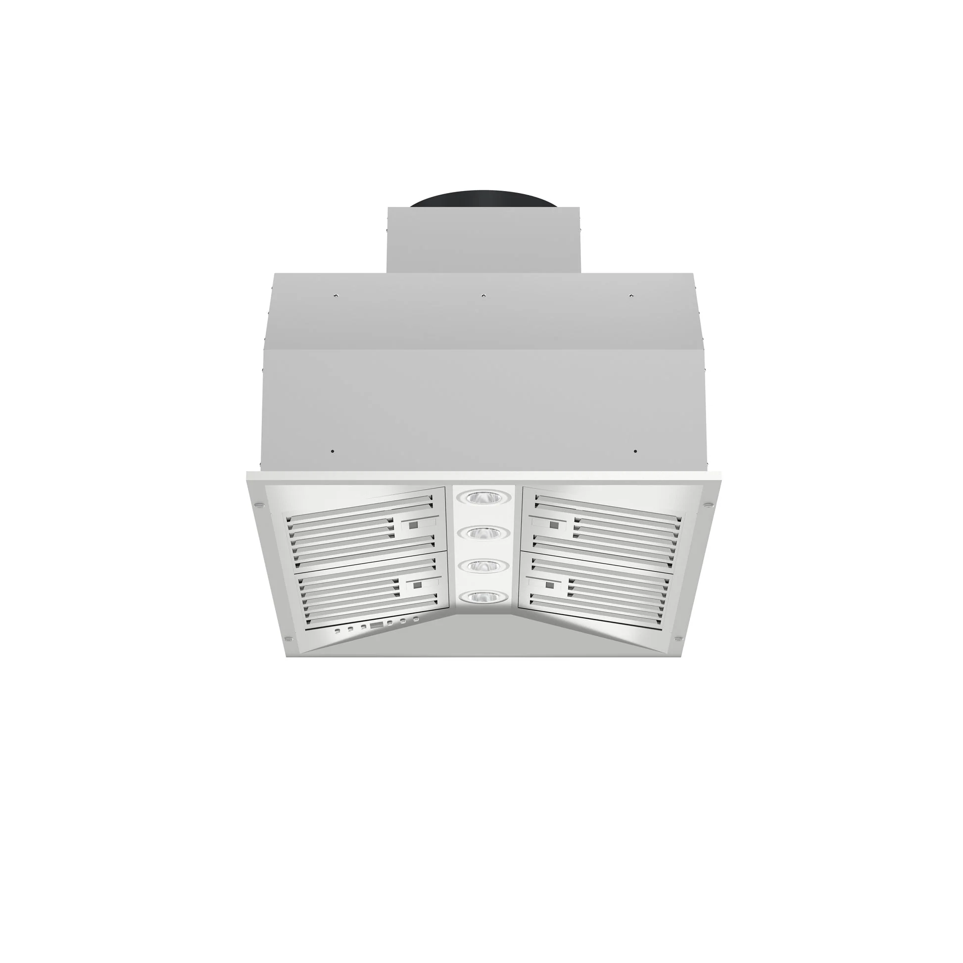 Forno Altilia 36-Inch Insert Range Hood, Stainless Steel, LED Lighting, Baffle Filters - Image 3