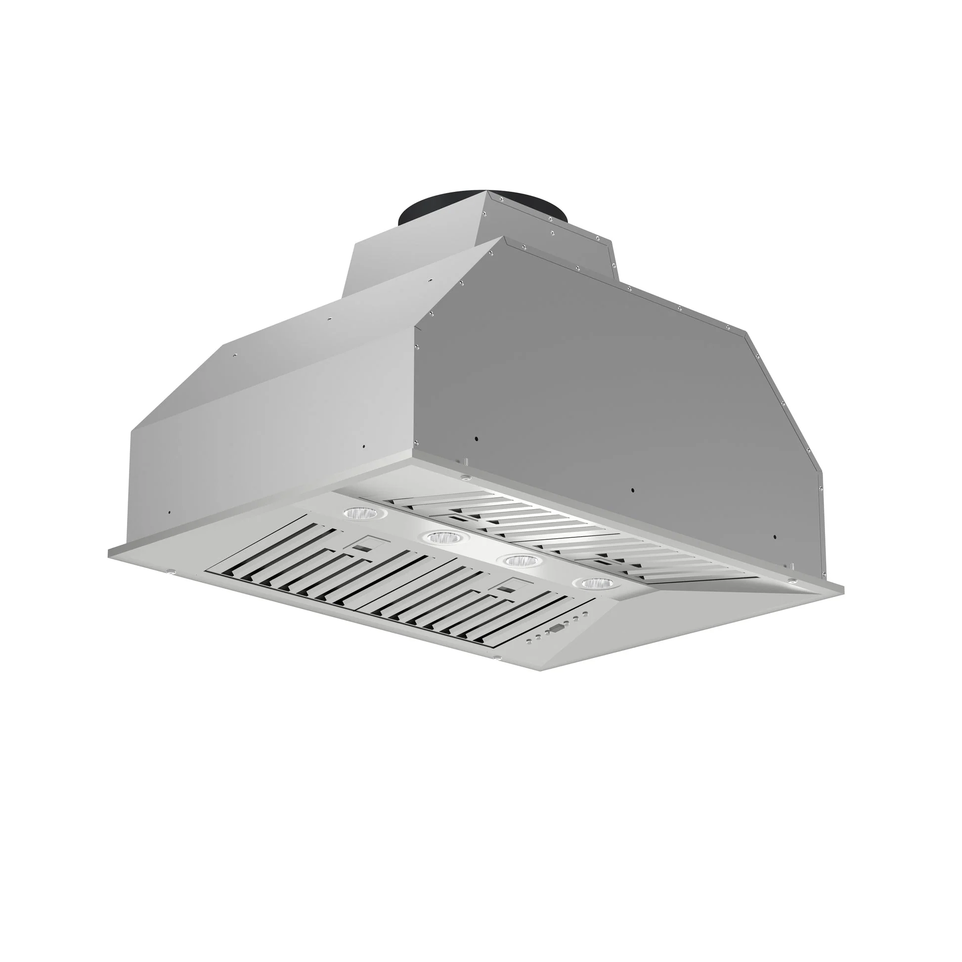 Forno Altilia 36-Inch Insert Range Hood, Stainless Steel, LED Lighting, Baffle Filters - Image 4