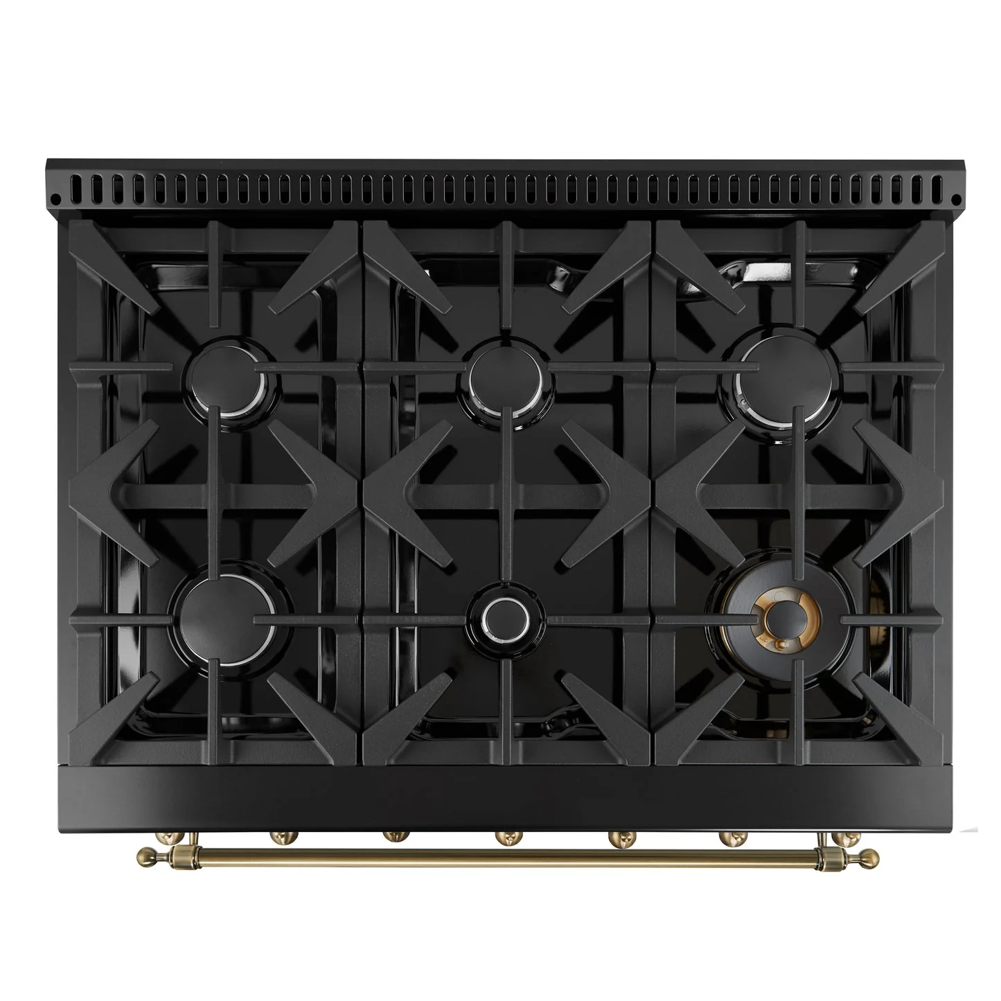 Forno Antico Freestanding Gas Range, Antique Brass Design, Convection Oven, Energy Efficient - Image 8