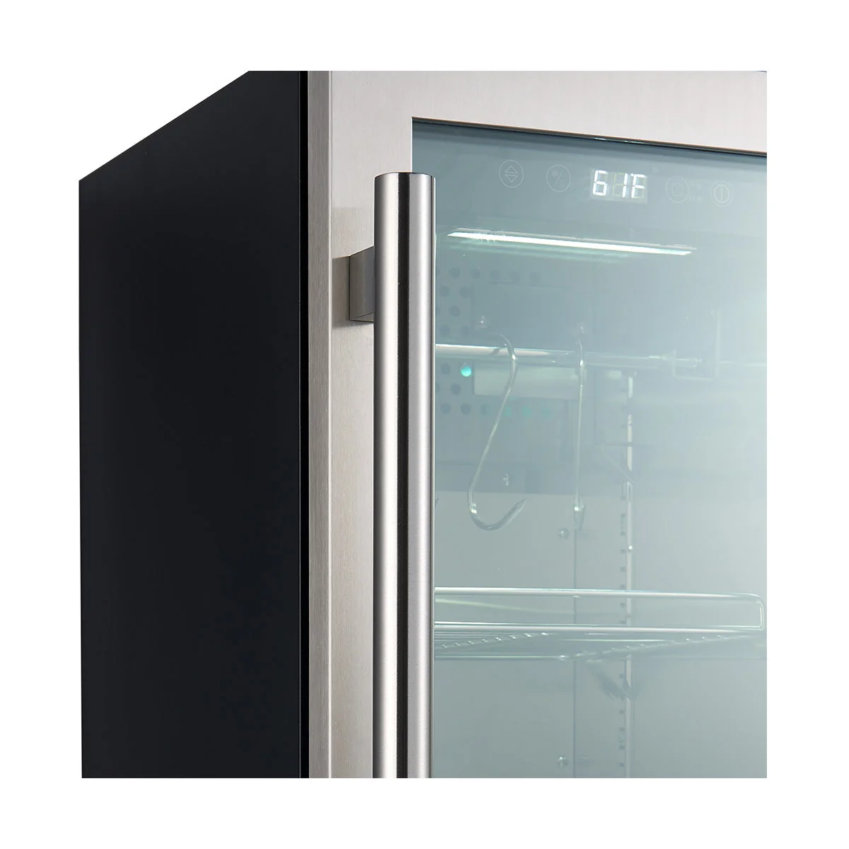 Forno Asciutto 16" Dry Aging Cabinet – 2.65 cu.ft, LED Lighting & Adjustable Shelves - Image 3