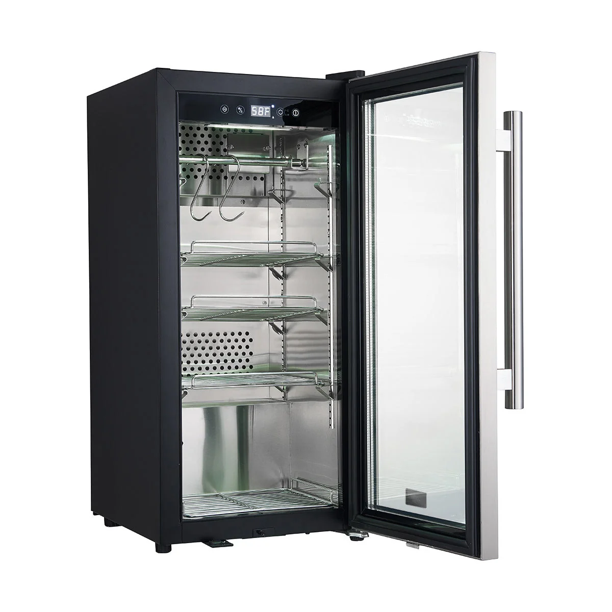 Forno Asciutto 16" Dry Aging Cabinet – 2.65 cu.ft, LED Lighting & Adjustable Shelves - Image 4