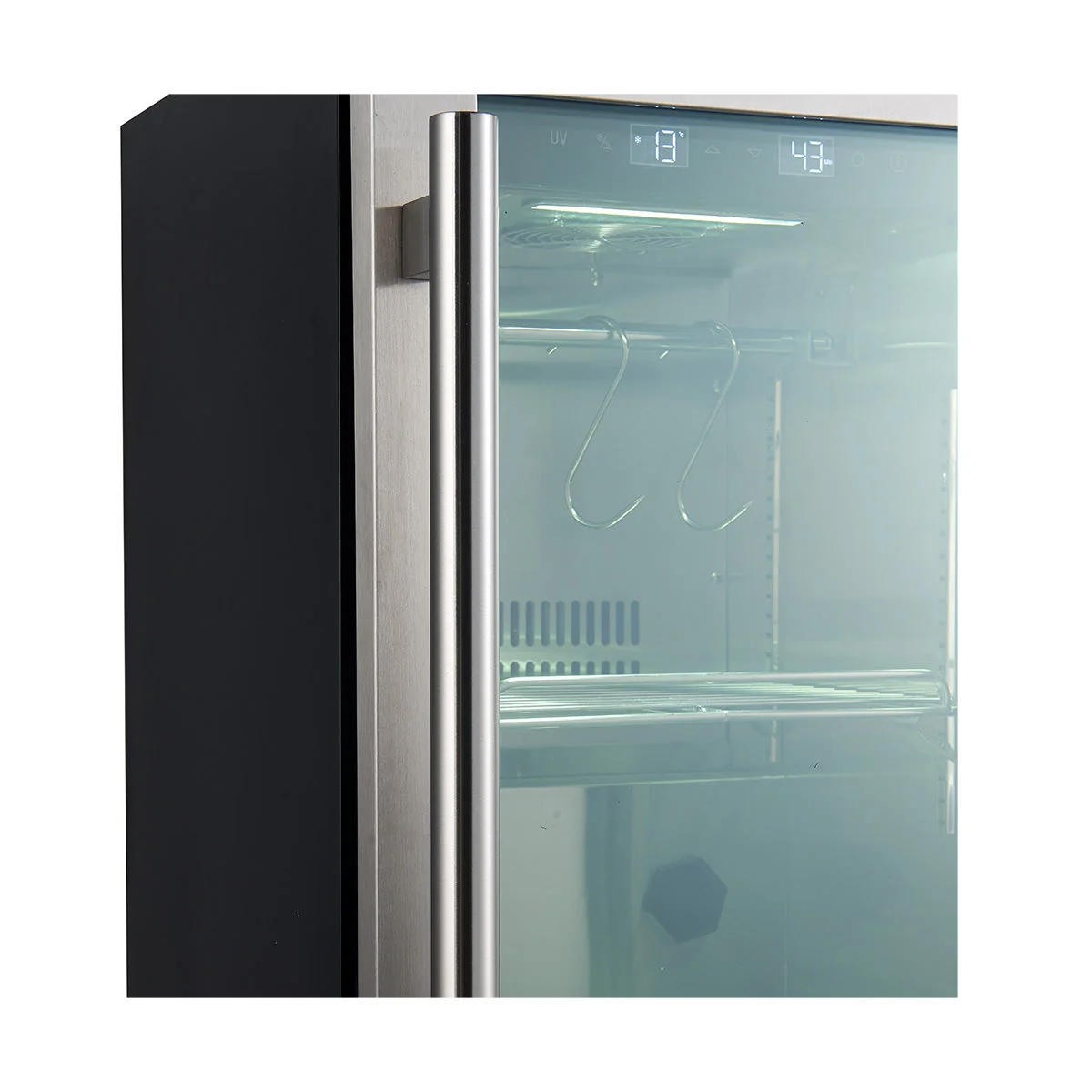 Forno Asciutto 17" Dry Aging Cabinet – 1.84 cu.ft, LED Lighting & Adjustable Shelves - Image 3