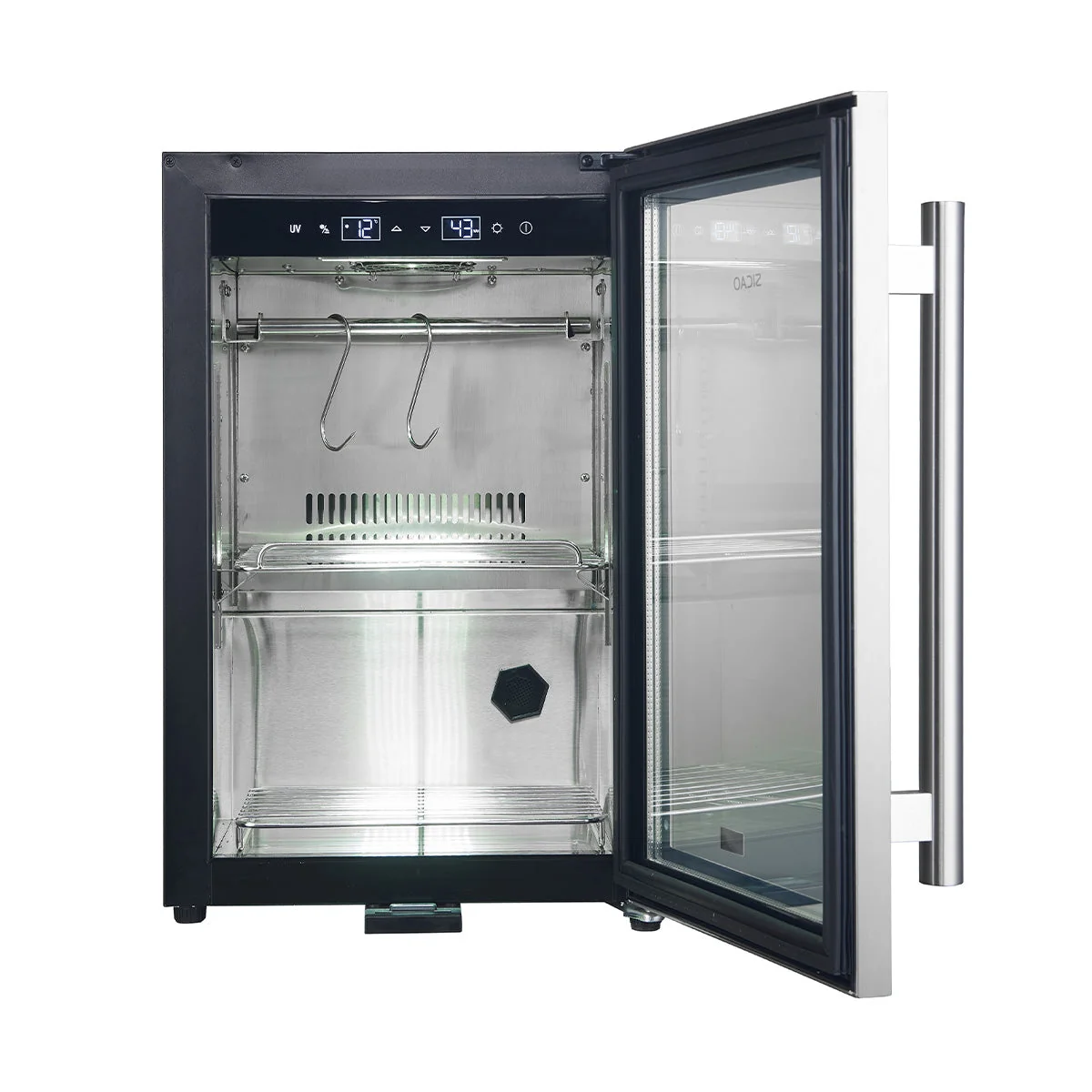 Forno Asciutto 17" Dry Aging Cabinet – 1.84 cu.ft, LED Lighting & Adjustable Shelves - Image 4