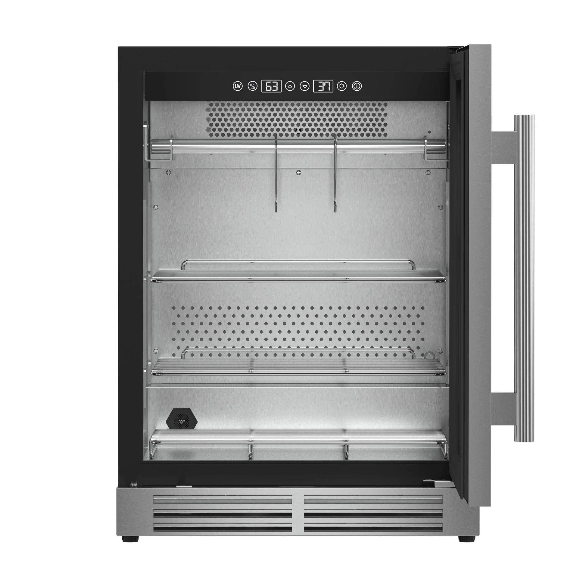 Forno Asciutto 24" Dry Aging Cabinet – 4.41 cu.ft, LED Lighting & Adjustable Shelves - Image 2