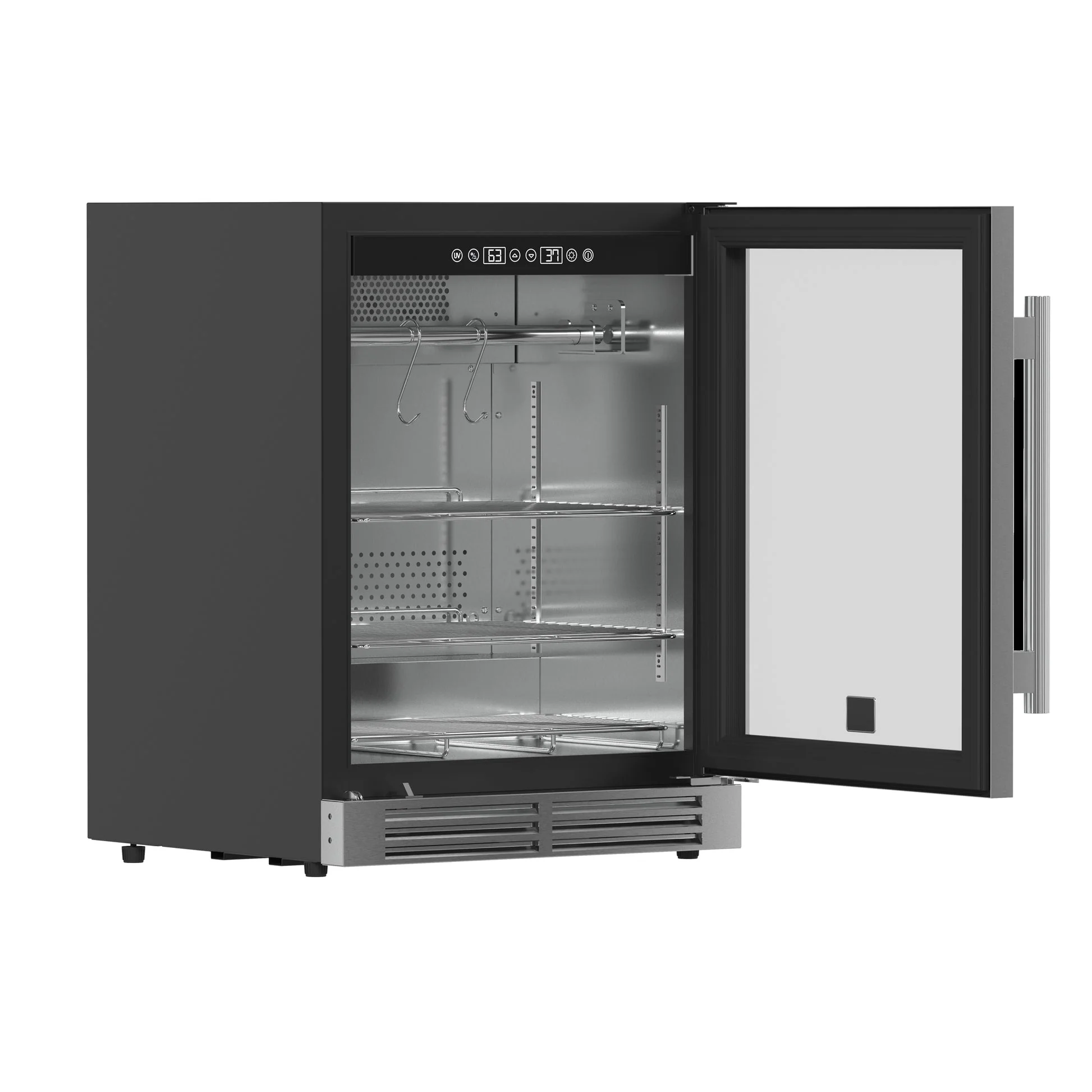 Forno Asciutto 24" Dry Aging Cabinet – 4.41 cu.ft, LED Lighting & Adjustable Shelves - Image 3