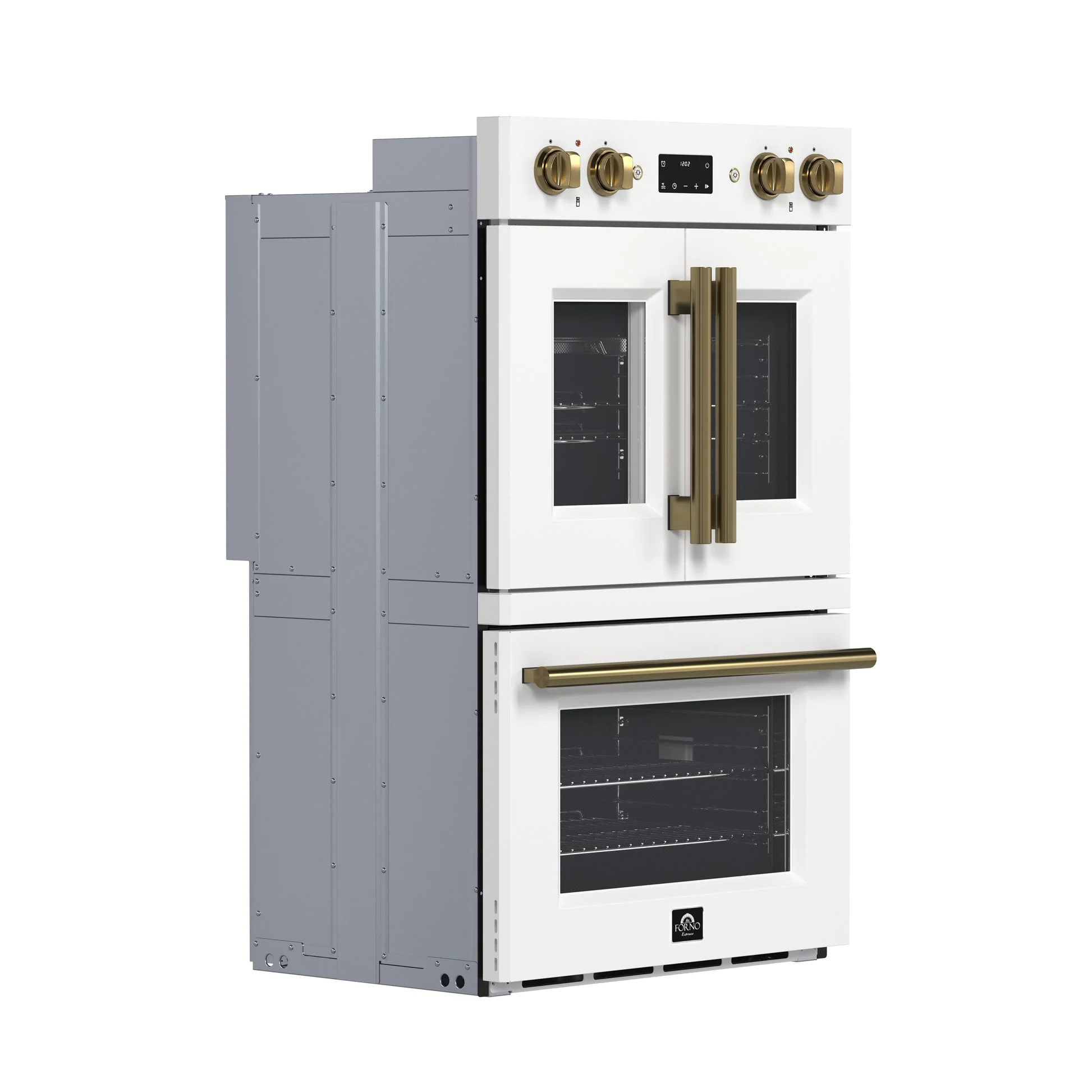 Forno Asti 30" Double Wall Oven – 7.36 cu.ft, 7200W Dual Convection, Upper French Doors, Air Fry, Sous Vide & Self-Clean - Image 25