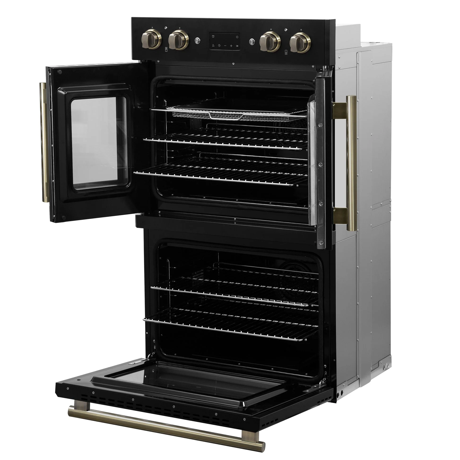 Forno Asti 30" Double Wall Oven – 7.36 cu.ft, 7200W Dual Convection, Upper French Doors, Air Fry, Sous Vide & Self-Clean - Image 5