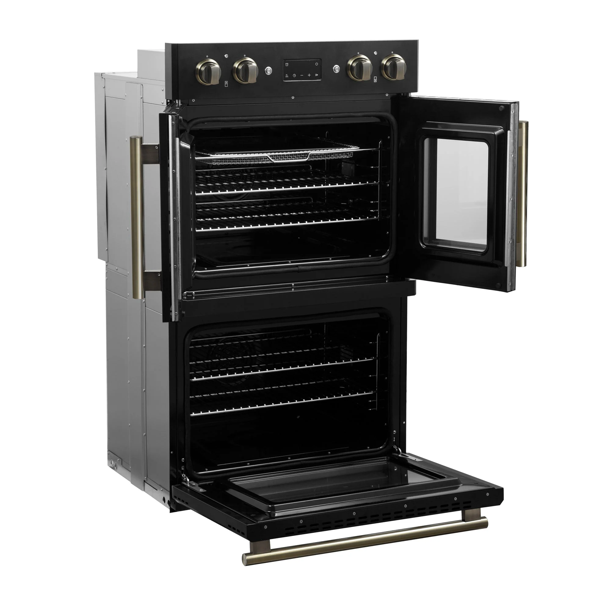 Forno Asti 30" Double Wall Oven – 7.36 cu.ft, 7200W Dual Convection, Upper French Doors, Air Fry, Sous Vide & Self-Clean - Image 7