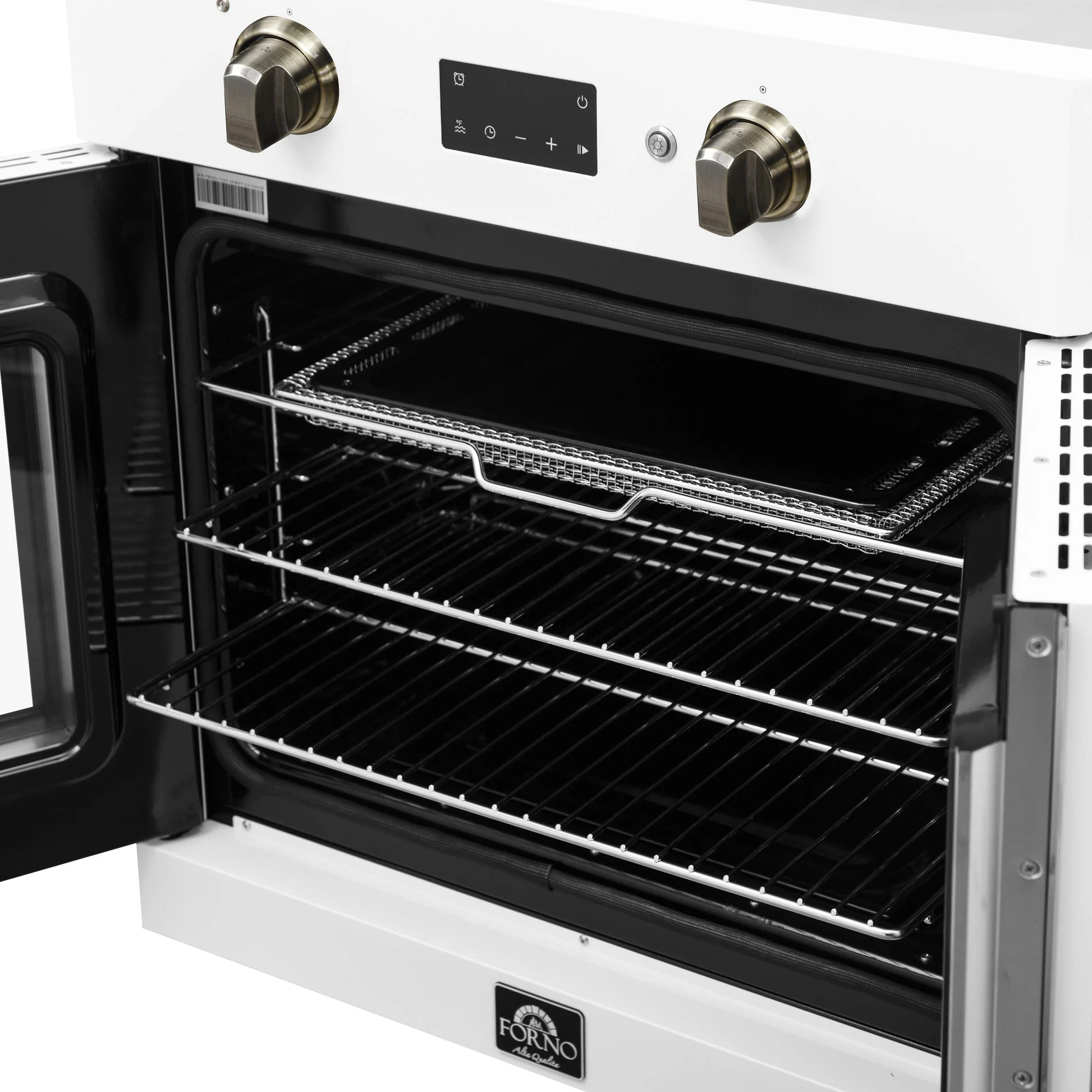 Forno Asti 30-Inch French Door Electric Wall Oven, 3.68 cu. ft. True Convection, 3,600W, Air Fry, Sous Vide, Self-Clean - Image 8