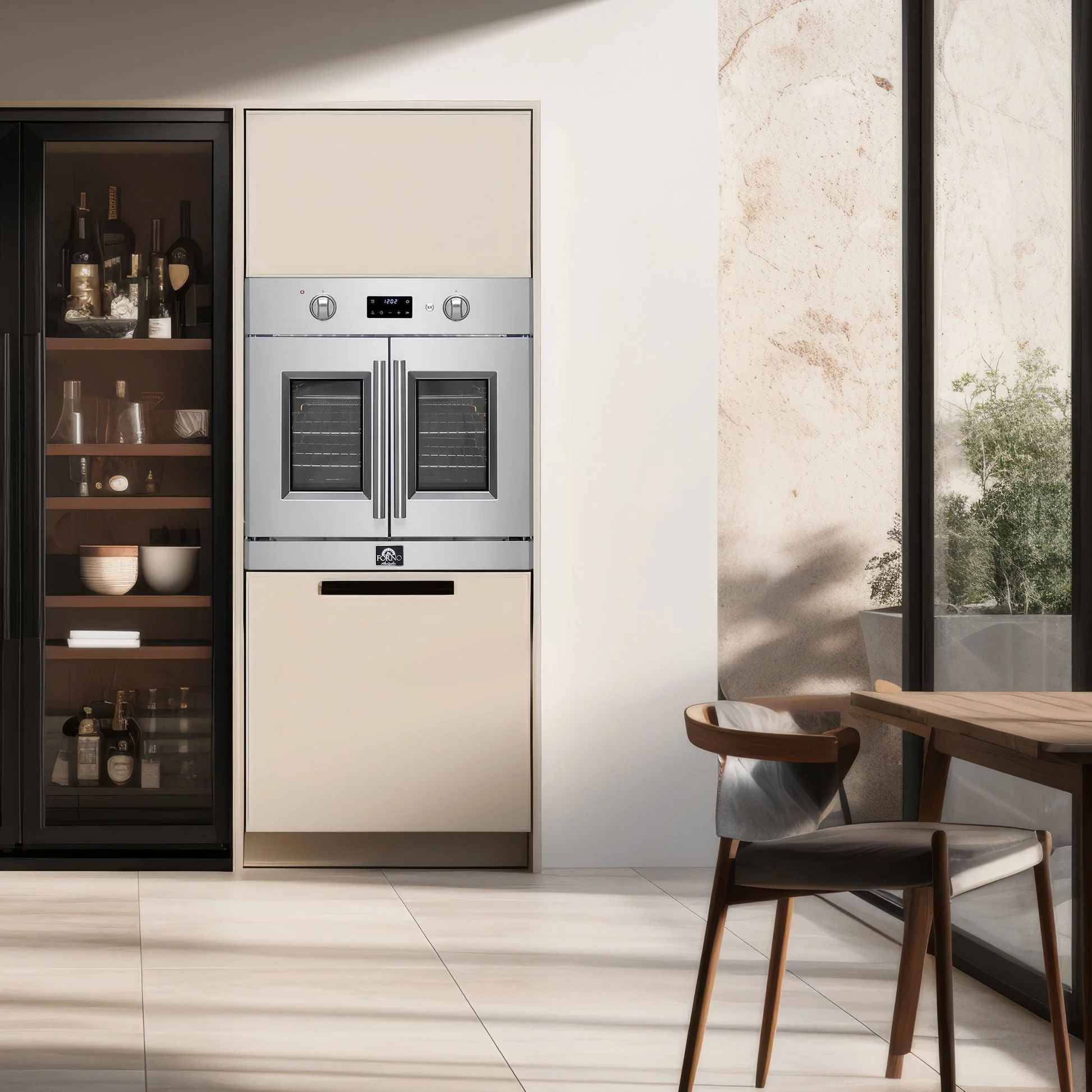 Forno Asti 30" French Door Electric Wall Oven – Stainless Steel, 3.68 cu.ft, 3600W, True Convection, Air Fry, Sous Vide & Self-Clean - Image 10